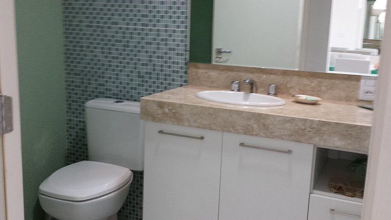 No Atlantida Park Residence - Apartamento térreo com patio p