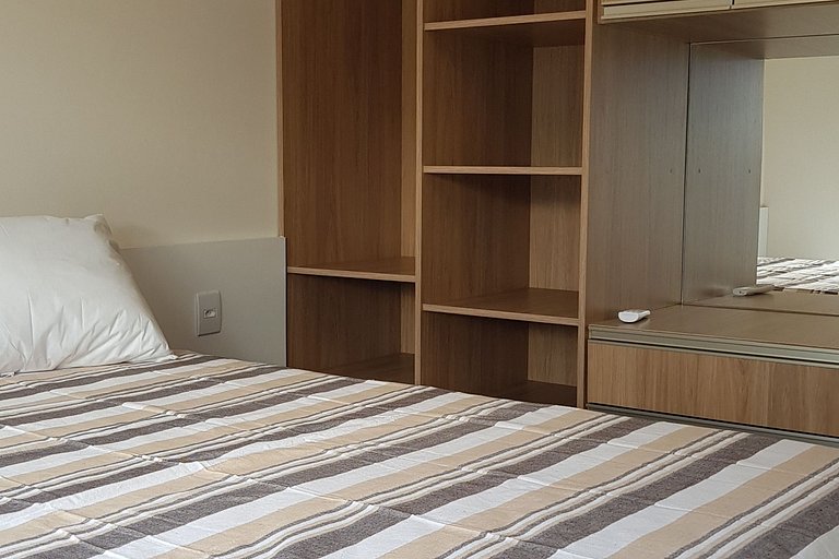 No Atlantida Park Residence - Apartamento térreo com suite e