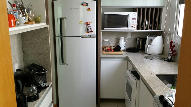 Em Capao da Canoa - Apartamento de morador, piscina e próxim