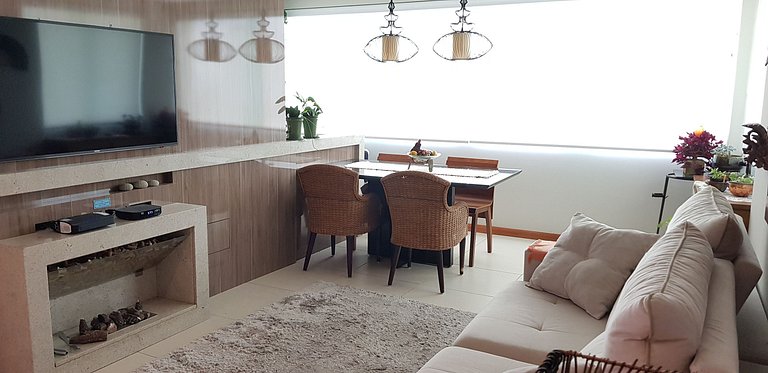 Em Capao da Canoa - Apartamento de morador, piscina e próxim
