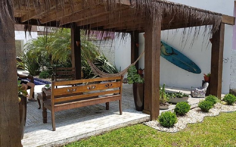 No Atlantida Park Residence - Apartamento térreo com suite e