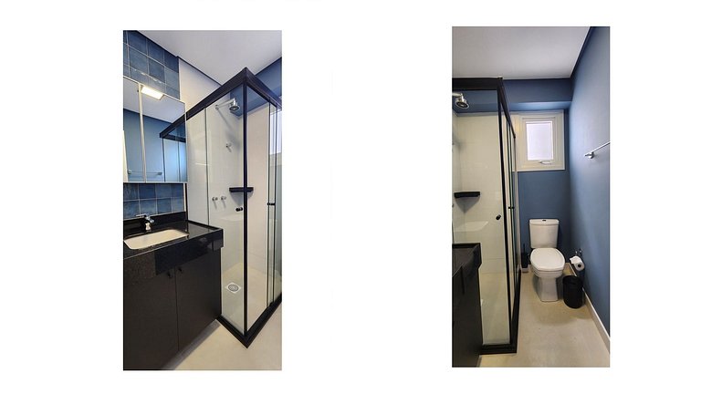 Apê do Sonho com Rooftop Piscina Vista Serra e Mar