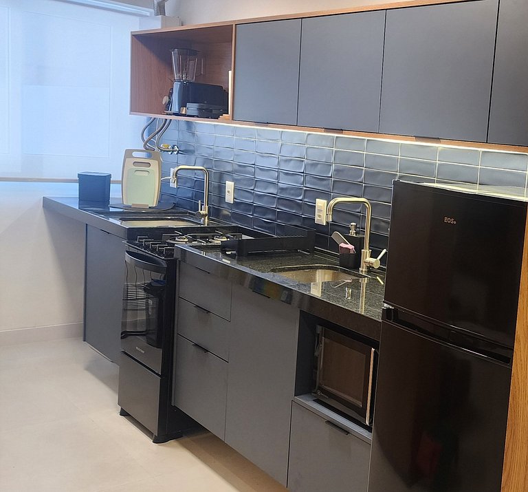 Apê do Sonho com Rooftop Piscina Vista Serra e Mar