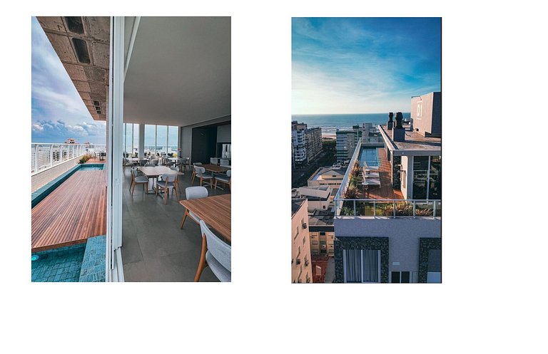 Dream Apartment-Rooftop, Pool, Mountain & Sea View