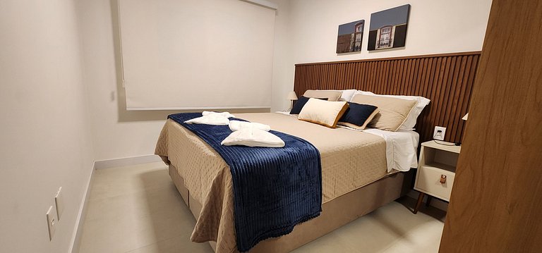 Apê do Sonho com Rooftop Piscina Vista Serra e Mar