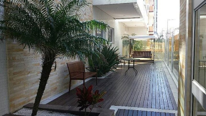 Em Capao da Canoa - Apartamento de morador, piscina e próxim
